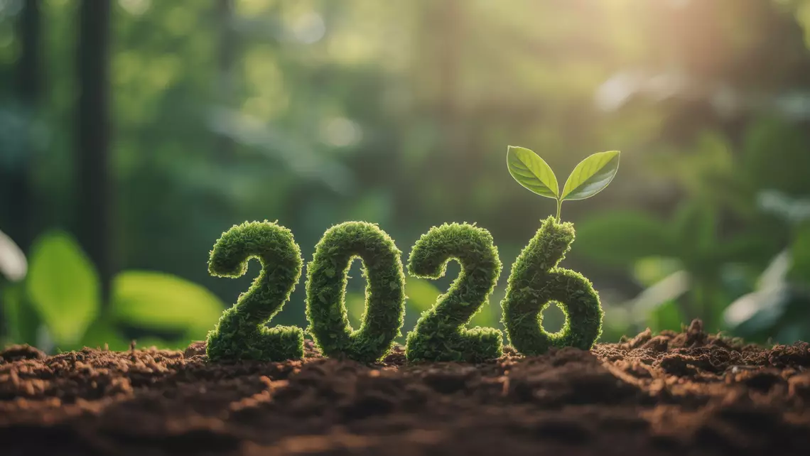 2026 dans un environnement vert